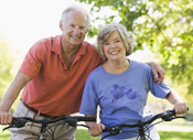 Photo of a man and woman on bicycles lsgp_60-70.jpg